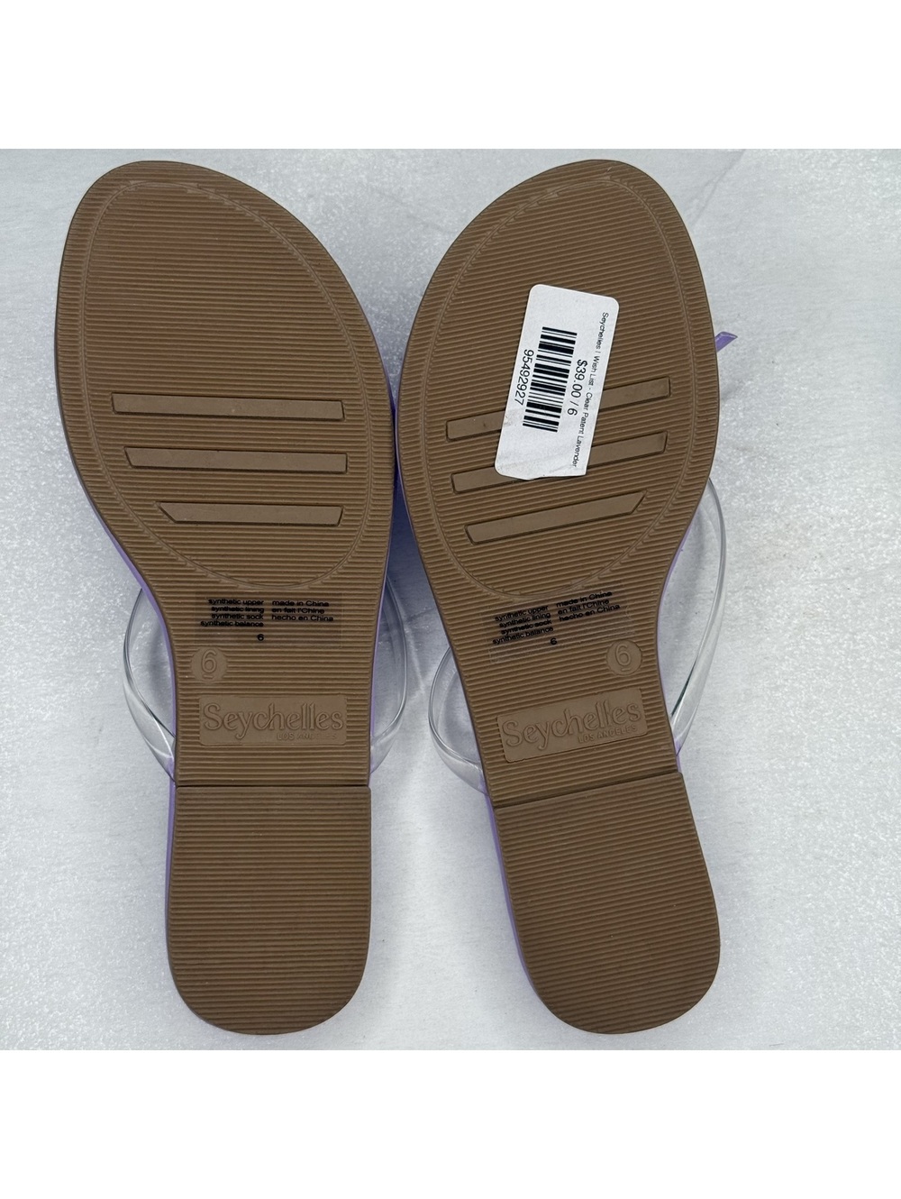 Seychelles Womens 6 Patent Thong Sandals - Picture 2 of 2